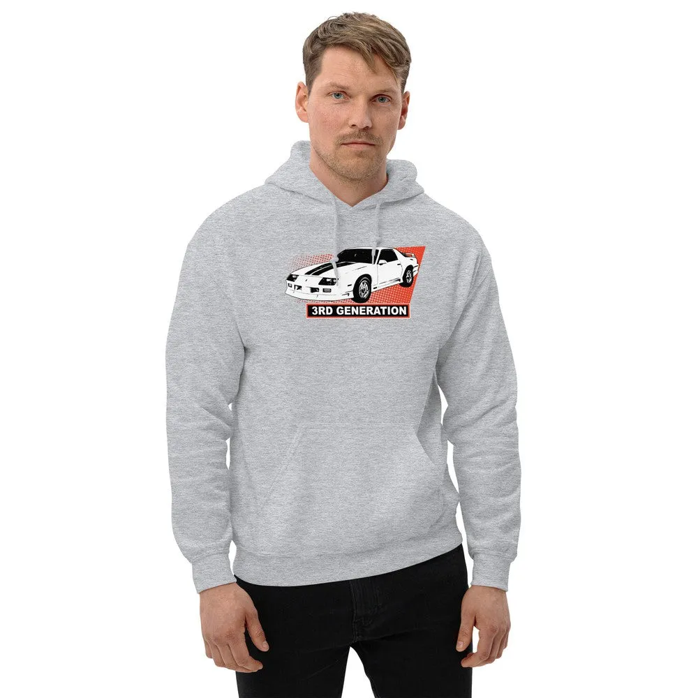 3rd Gen Camaro Hoodie Sweatshirt