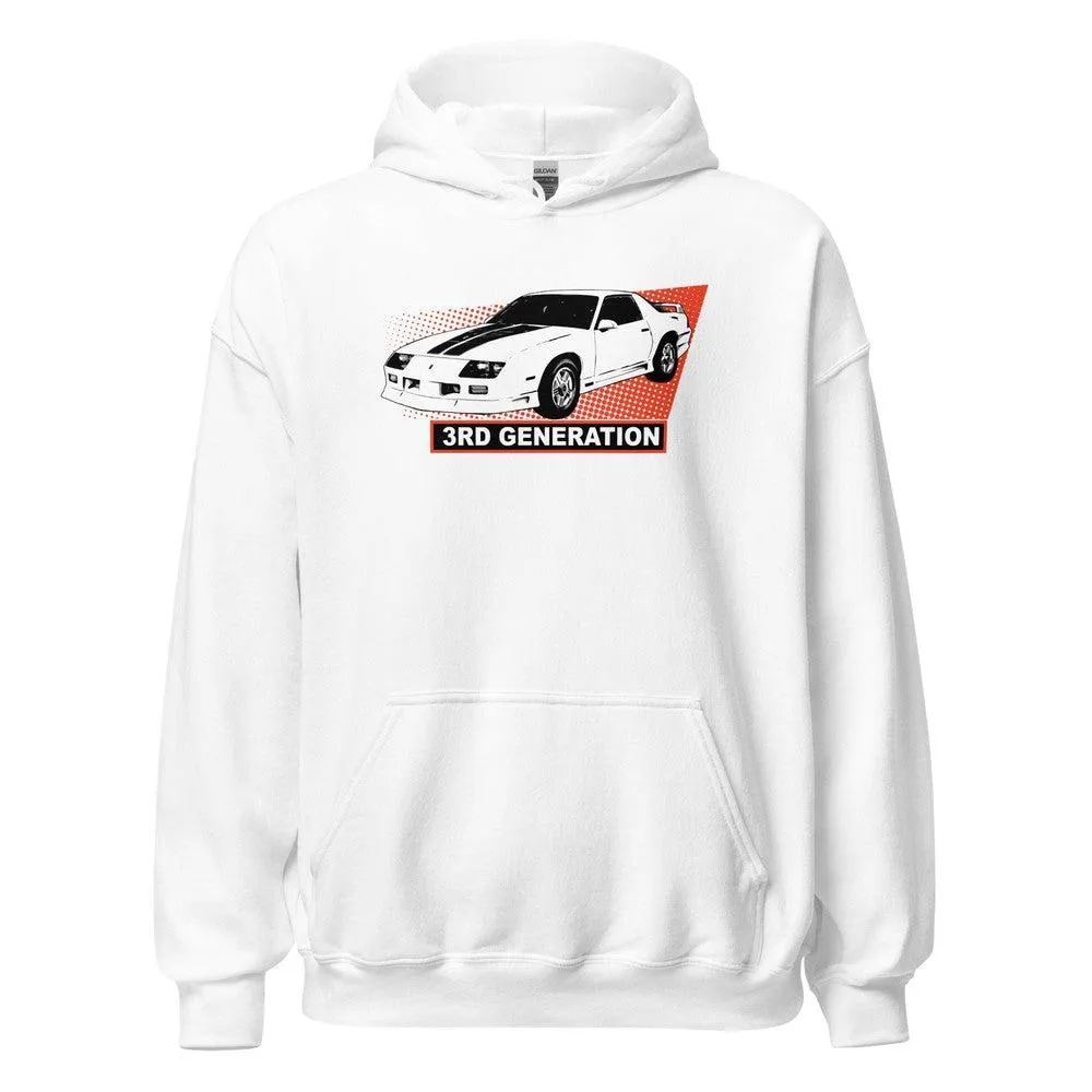 3rd Gen Camaro Hoodie Sweatshirt