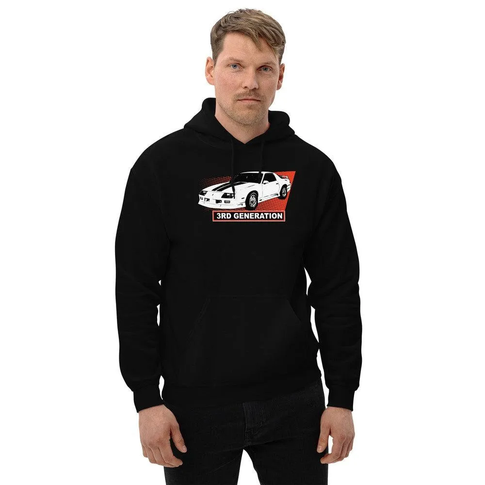 3rd Gen Camaro Hoodie Sweatshirt