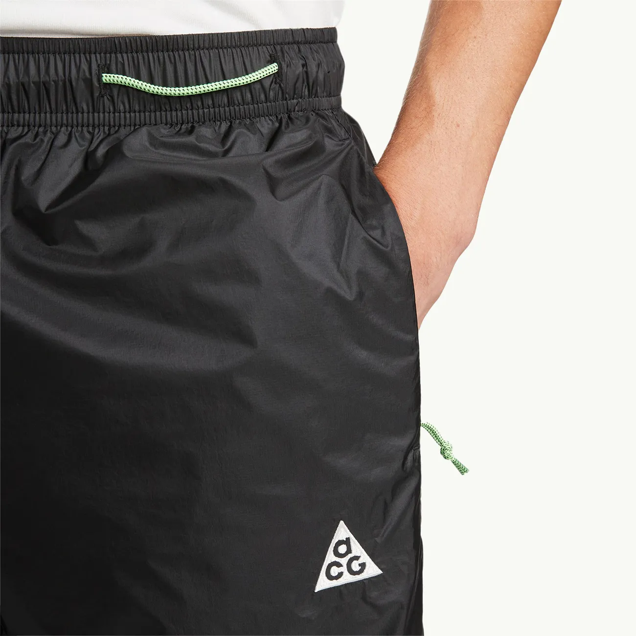 ACG CC WINDSHELL PANT BLACK LIME BLAST