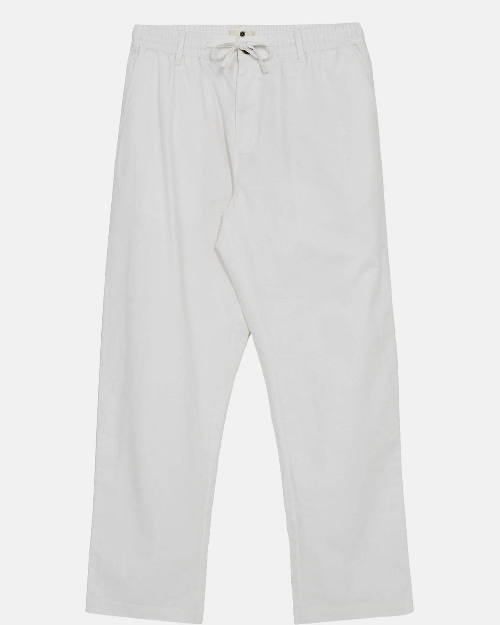 AKJAN COT/LINEN ELA PANTS - Tofu