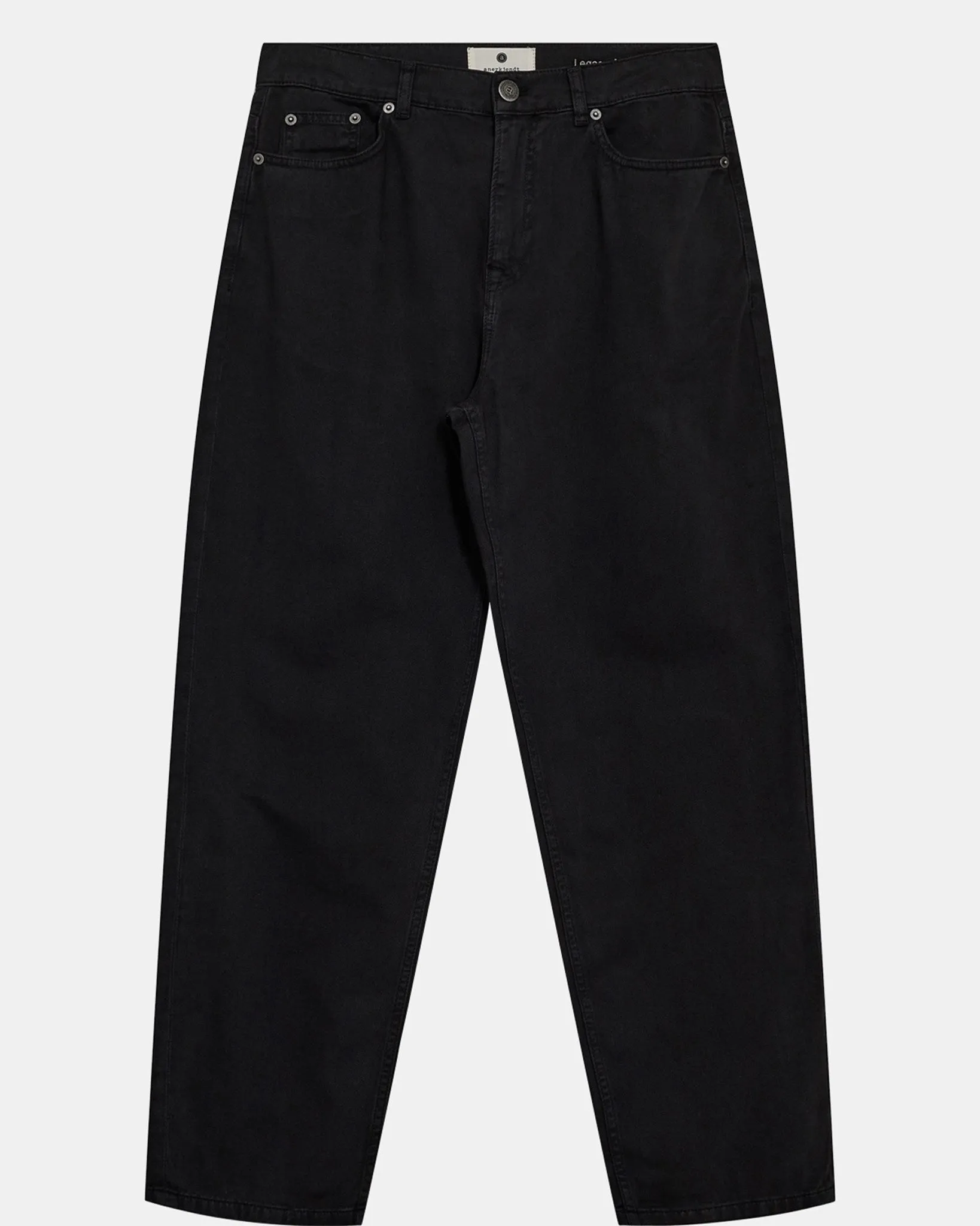 AKJANIC GARMENT DYED PANTS - Caviar