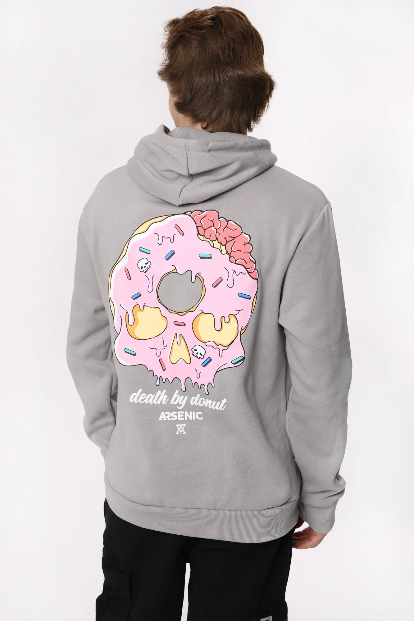 Arsenic Mens Death By Donut Hoodie