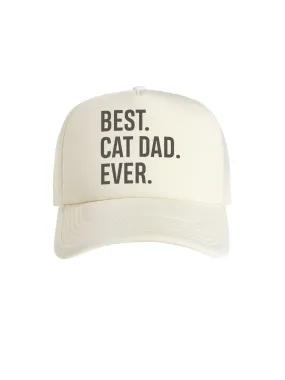 Best. Cat Dad. Ever. Foam Trucker Cap