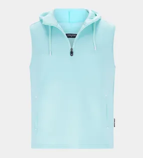 BLAZE SLEEVELESS HOODIE - MINT