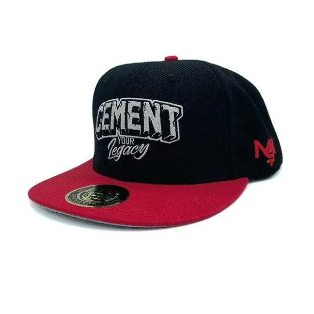 Cement Your Legacy - Black Snapback Cap