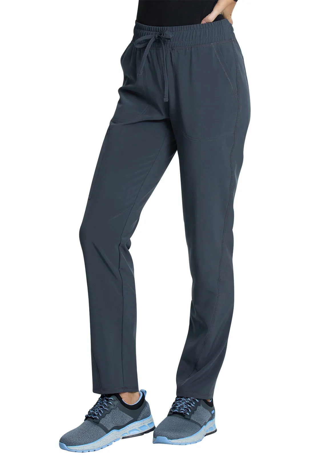 Cherokee Allura CKA184 Mid Rise Drawstring Cargo Pant - PETITE