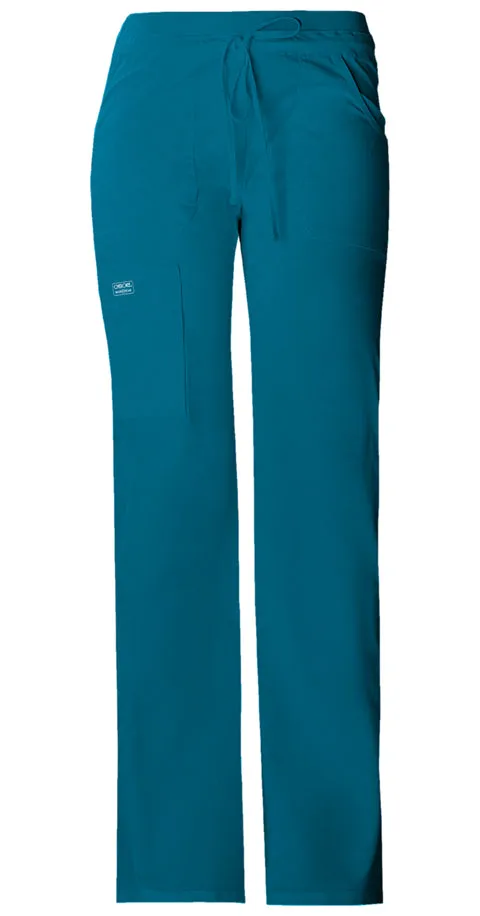 Cherokee WW Core Stretch Women's Drawstring Cargo Scrub Pant 24001