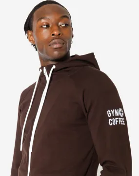 Chill Zip Hoodie in Espresso