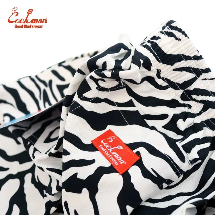 Cookman Chef Pants Kids - Zebra