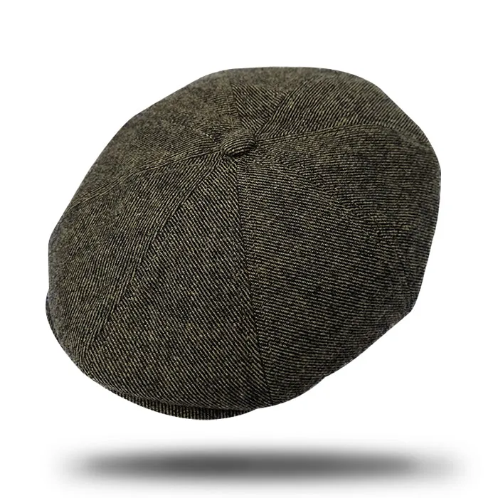 Cotton Blend Newsboy Cap-SY364