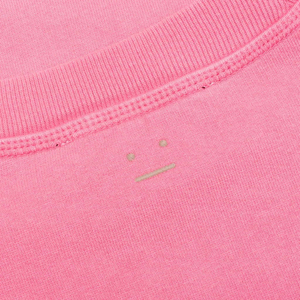 Crew Neck Sweatshirt - Bubblegum Pink