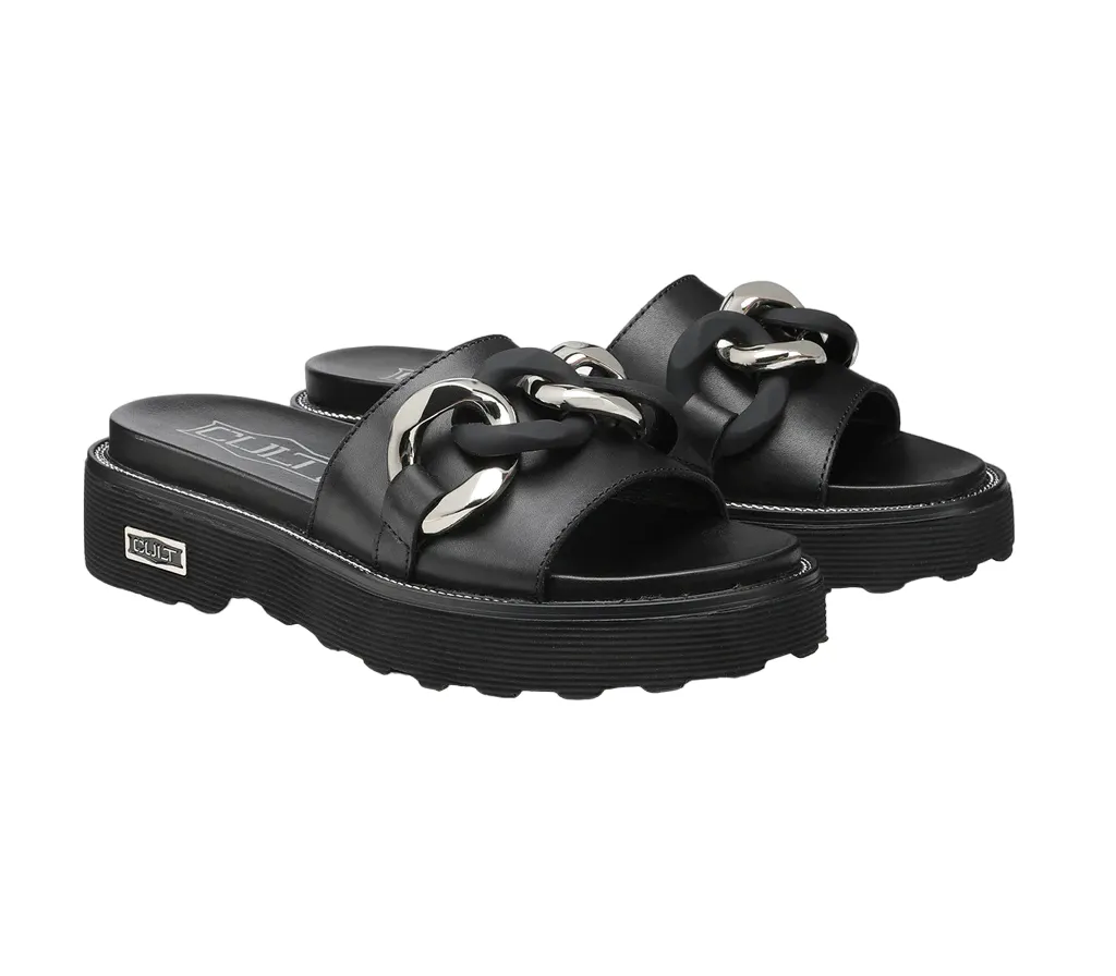 Cult Ziggy 3438 W Leather sandal CLW343800 black