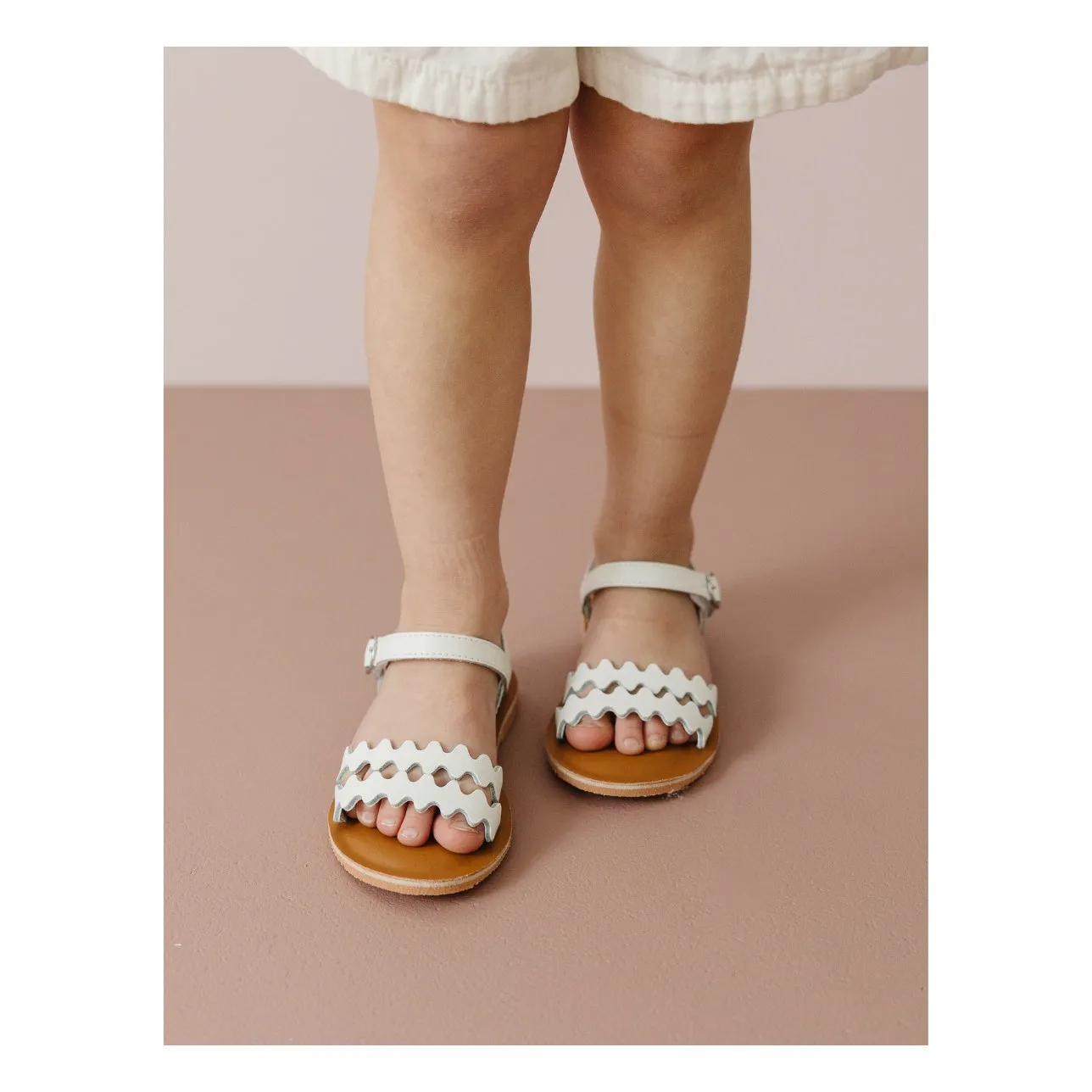 Eden Scalloped Sandal