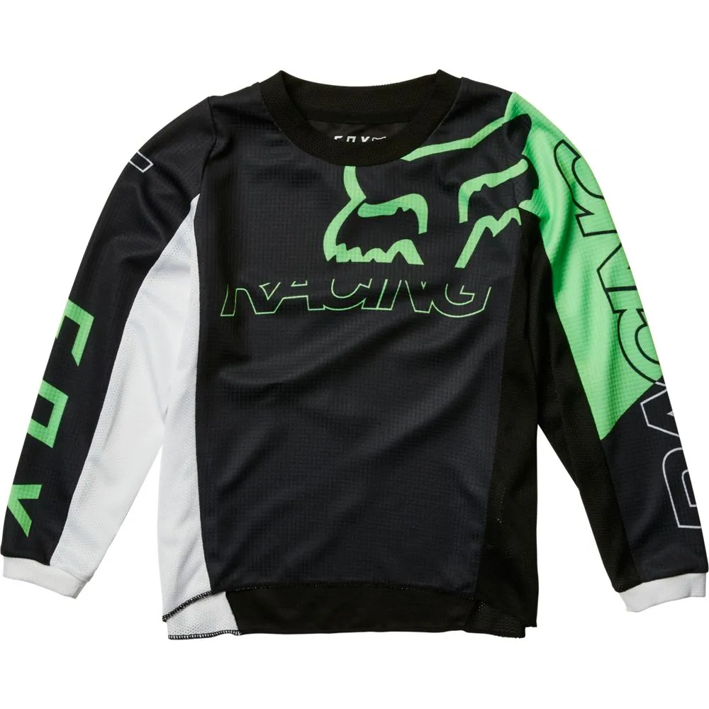 Fox Kids 180 Skew Jersey Black/Green