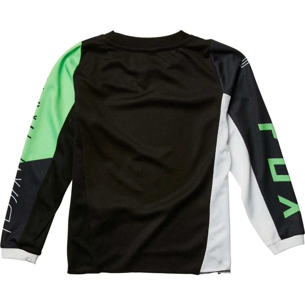 Fox Kids 180 Skew Jersey Black/Green