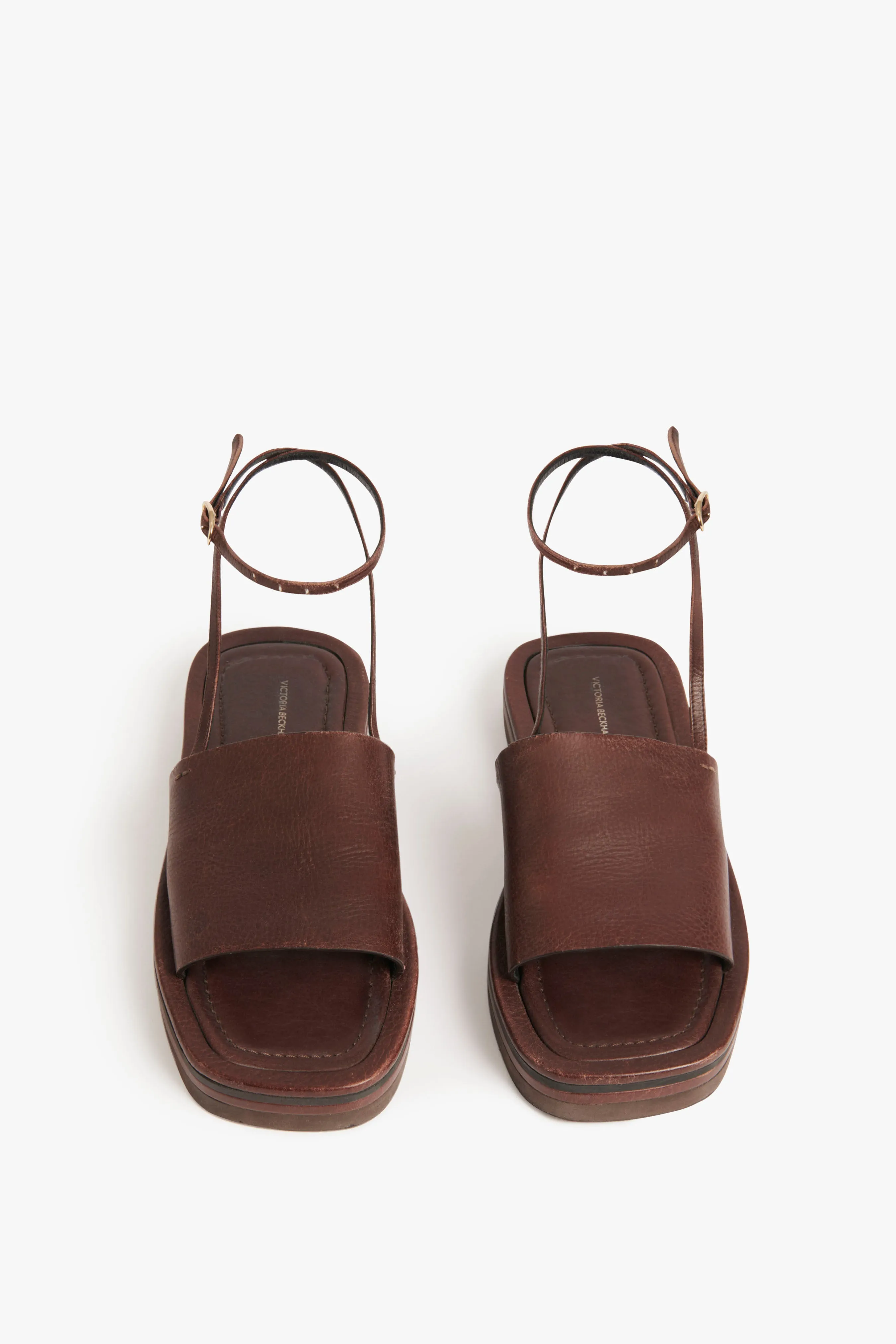 Frances Sandal in Dark Brown