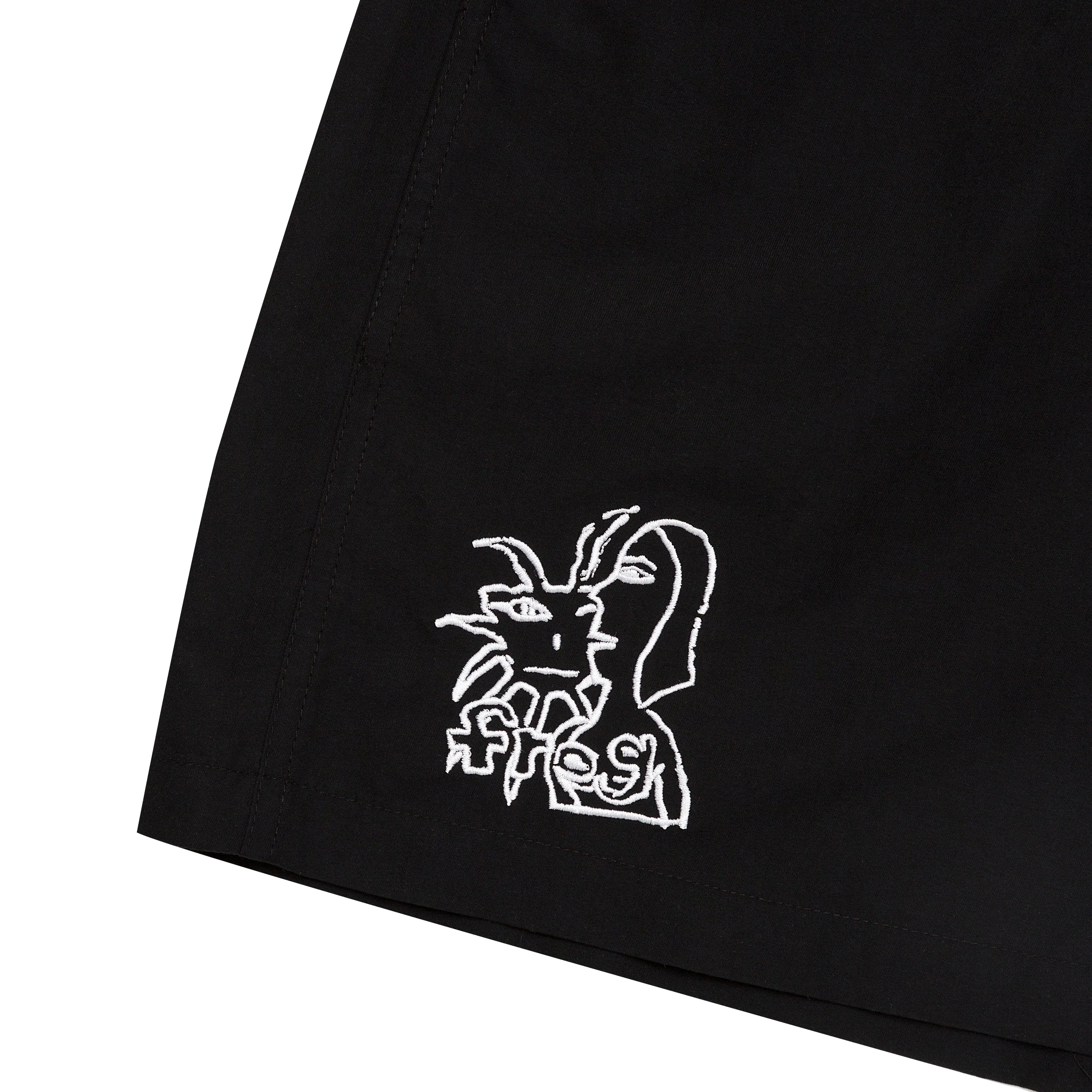 Frog Swim Trunks Black