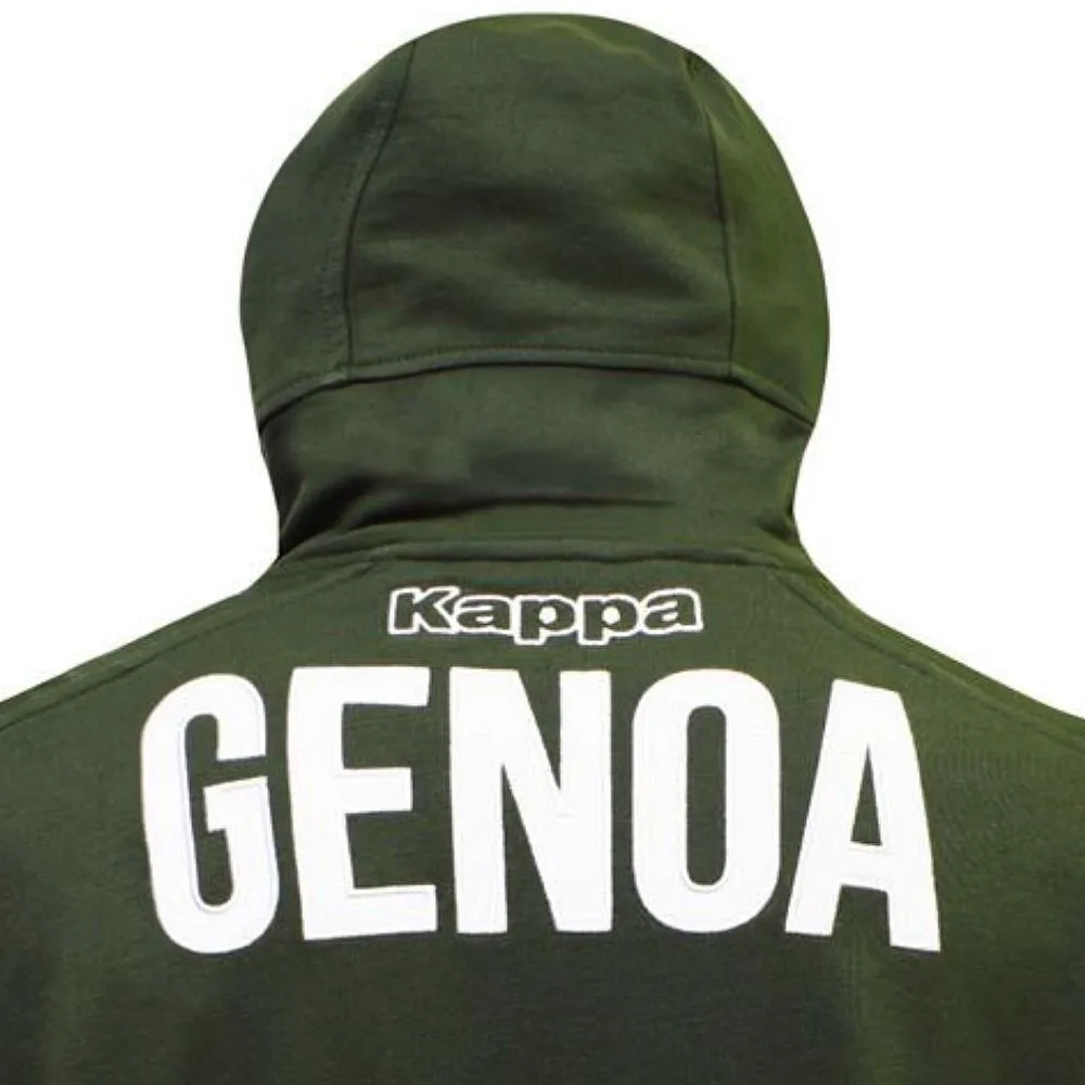 Genoa CFC green/blue hooded presentation soccer tracksuit 2019/20 - Kappa