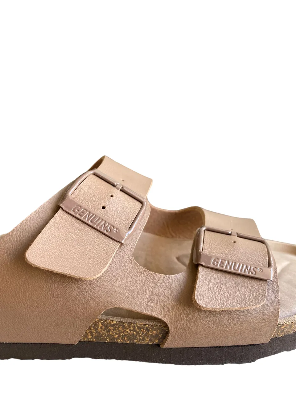 Genuins men's sandal in vegan Terranova G104808 taupe