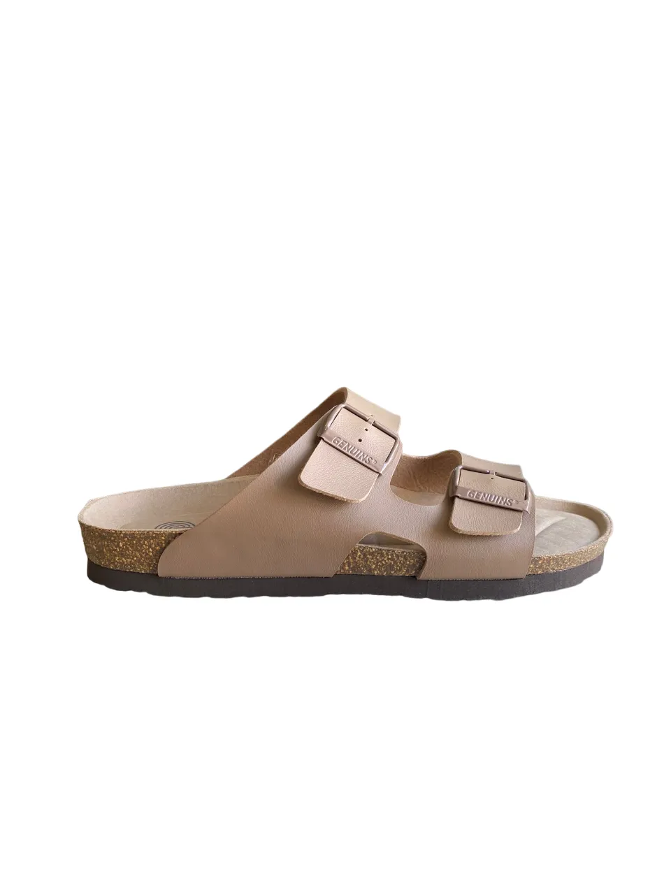 Genuins men's sandal in vegan Terranova G104808 taupe