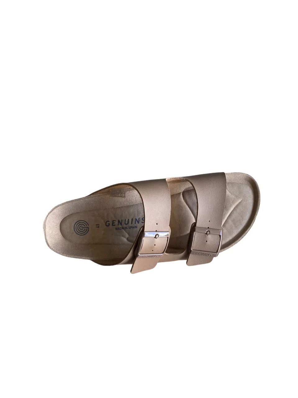 Genuins men's sandal in vegan Terranova G104808 taupe