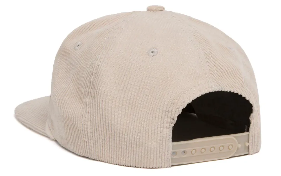 HUF CITY H CORDUROY SNAPBACK OFF WHITE