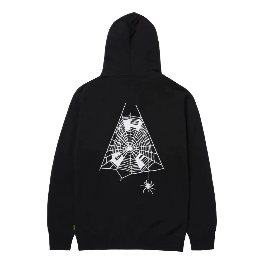 HUF TANGLED WEBS TT P/O HOODIE-BLACK