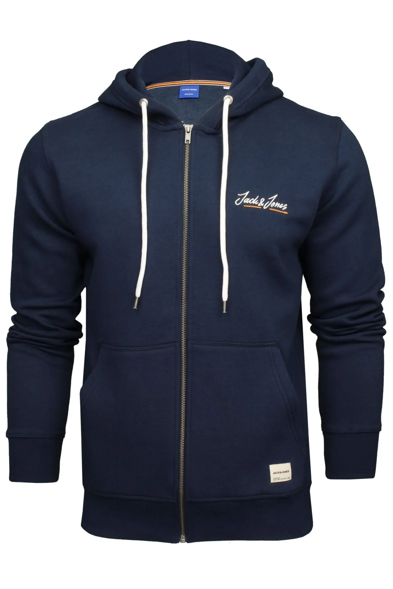 Jack & Jones Men's Full Zip Hoodie Sweatshirt