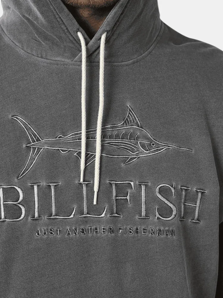 Just Another Fisherman Billfish Hoodie - Aged Black