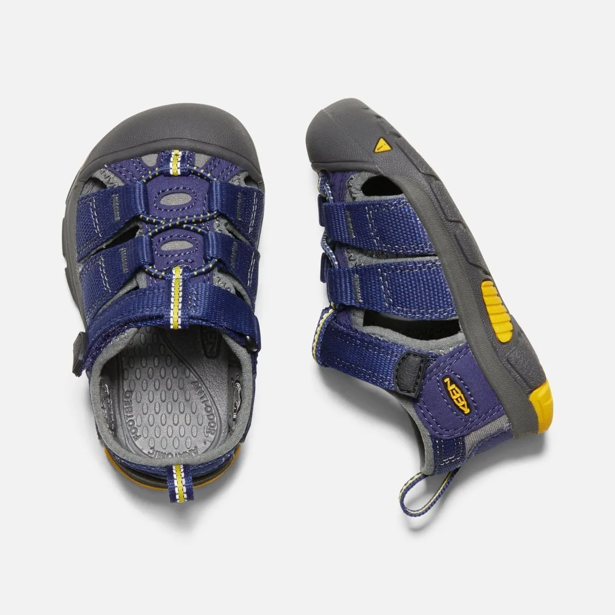 Keen Toddler's Newport H2 Blue Depths/Gargoyle