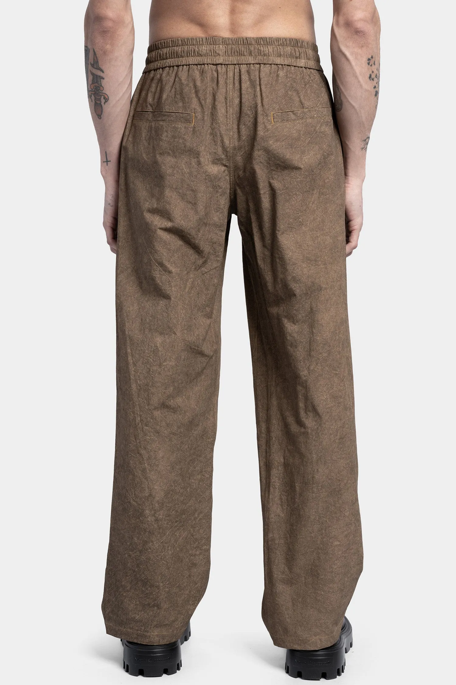 Lightweight Stonewashed Pants, Dahl Orange