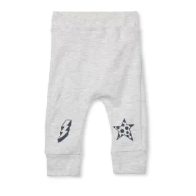 Mask Pant - Silver Marle (Milky Baby)