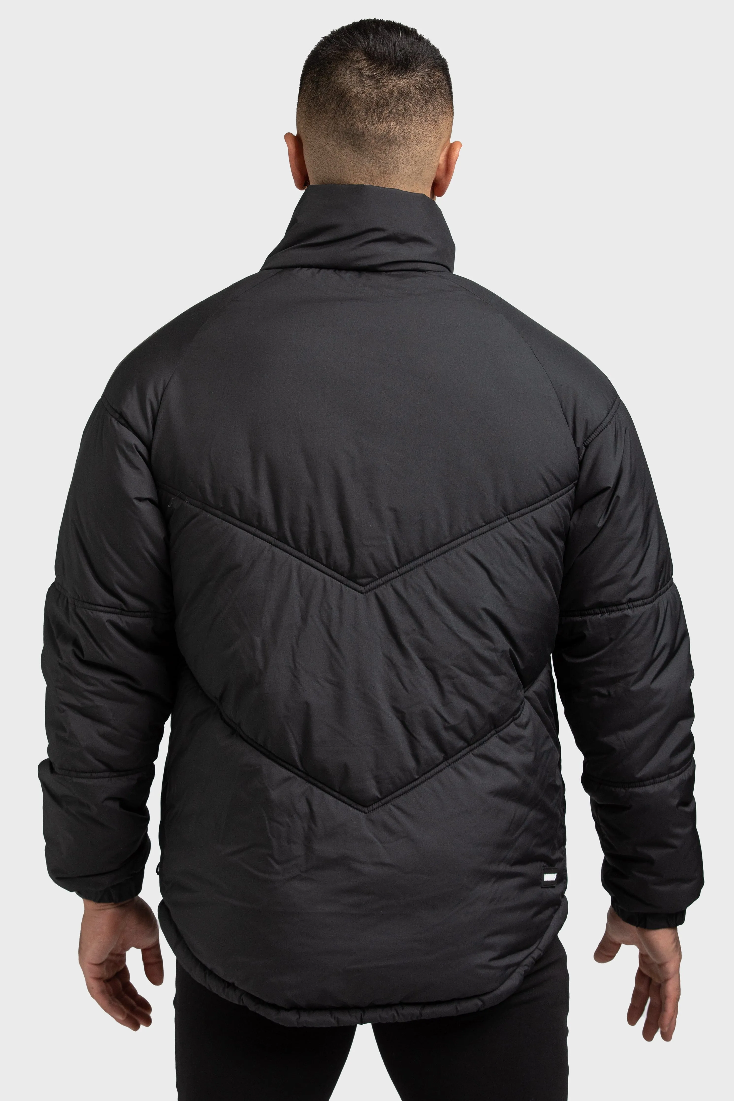 Men's Mark Puffer Jacket - Black