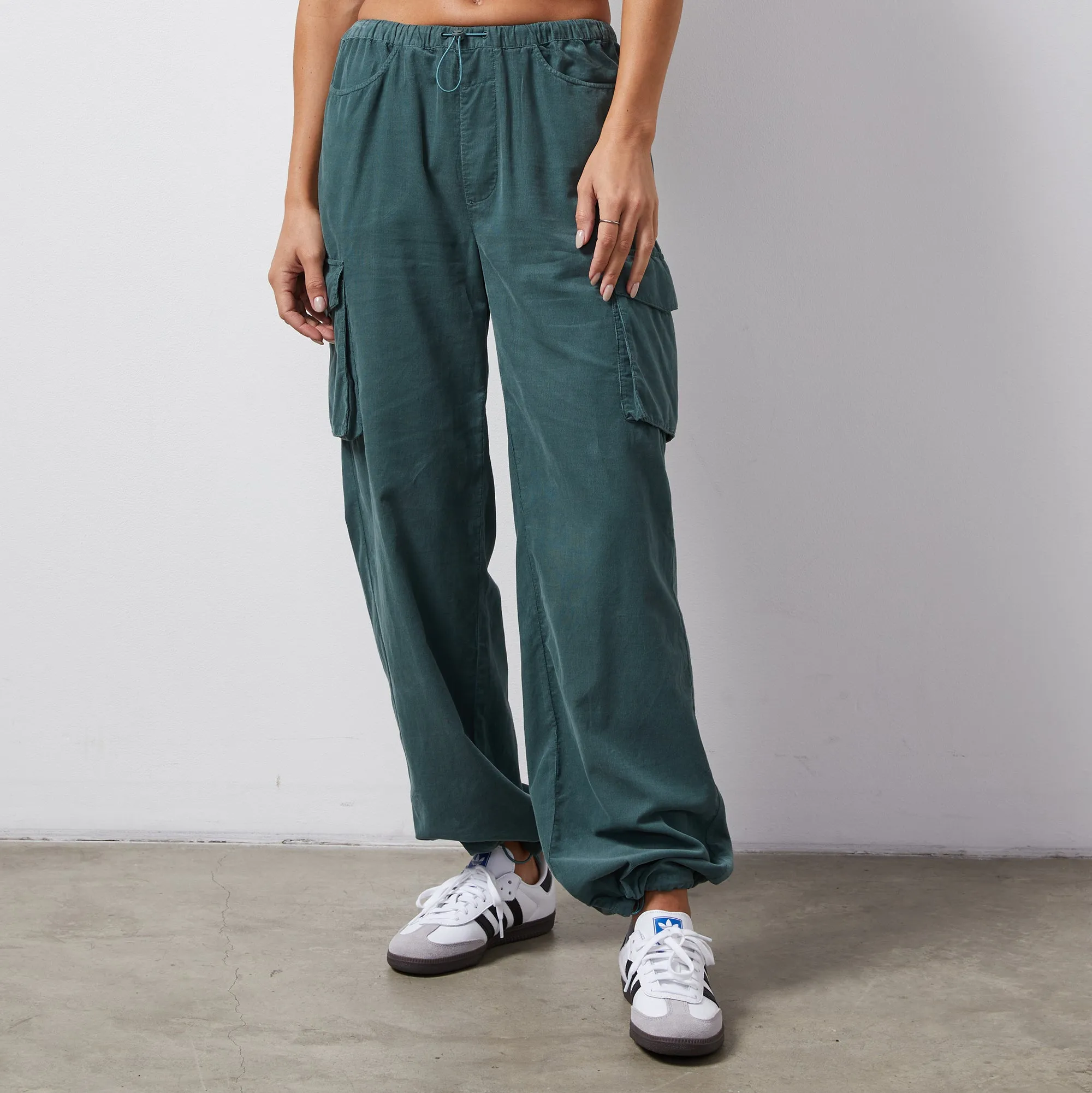 Mini Corduroy Parachute Pant