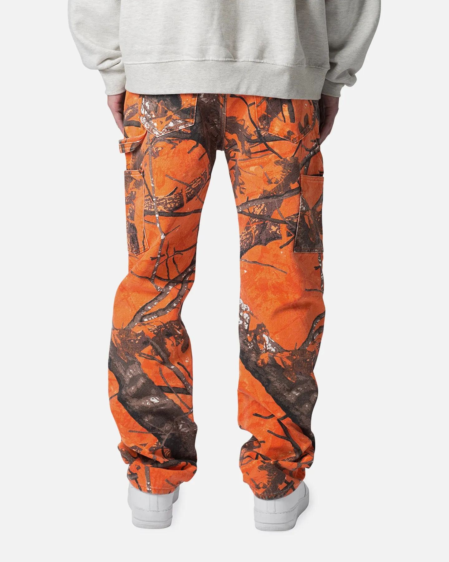 MNML V603 Camo Carpenter Pants Orange