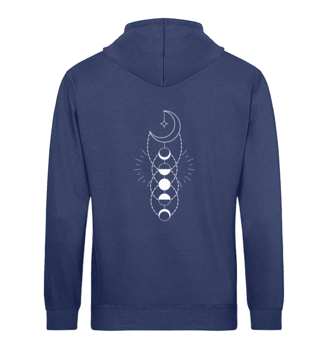 Mondphasen Bio Hoodie Unisex