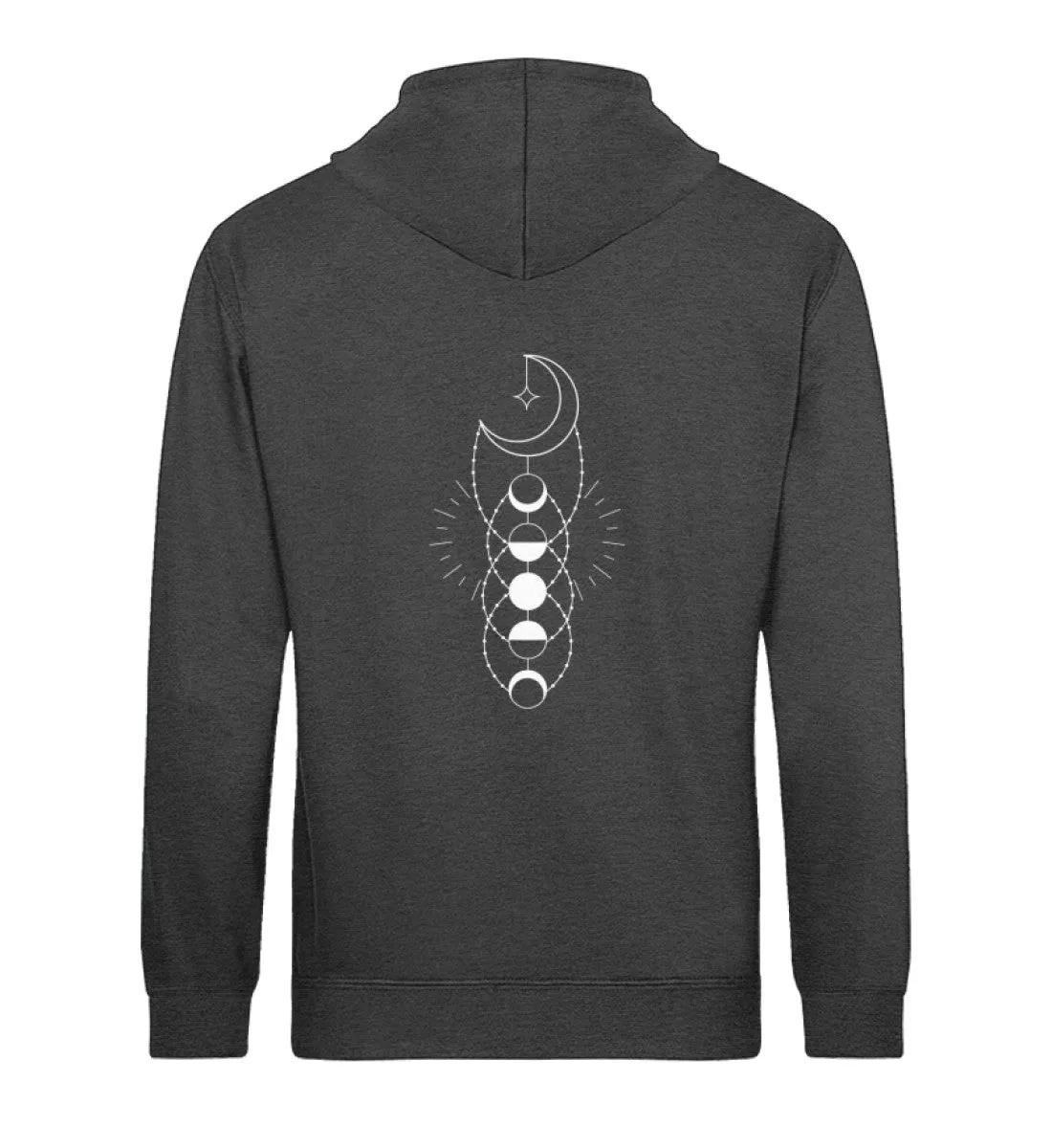 Mondphasen Bio Hoodie Unisex