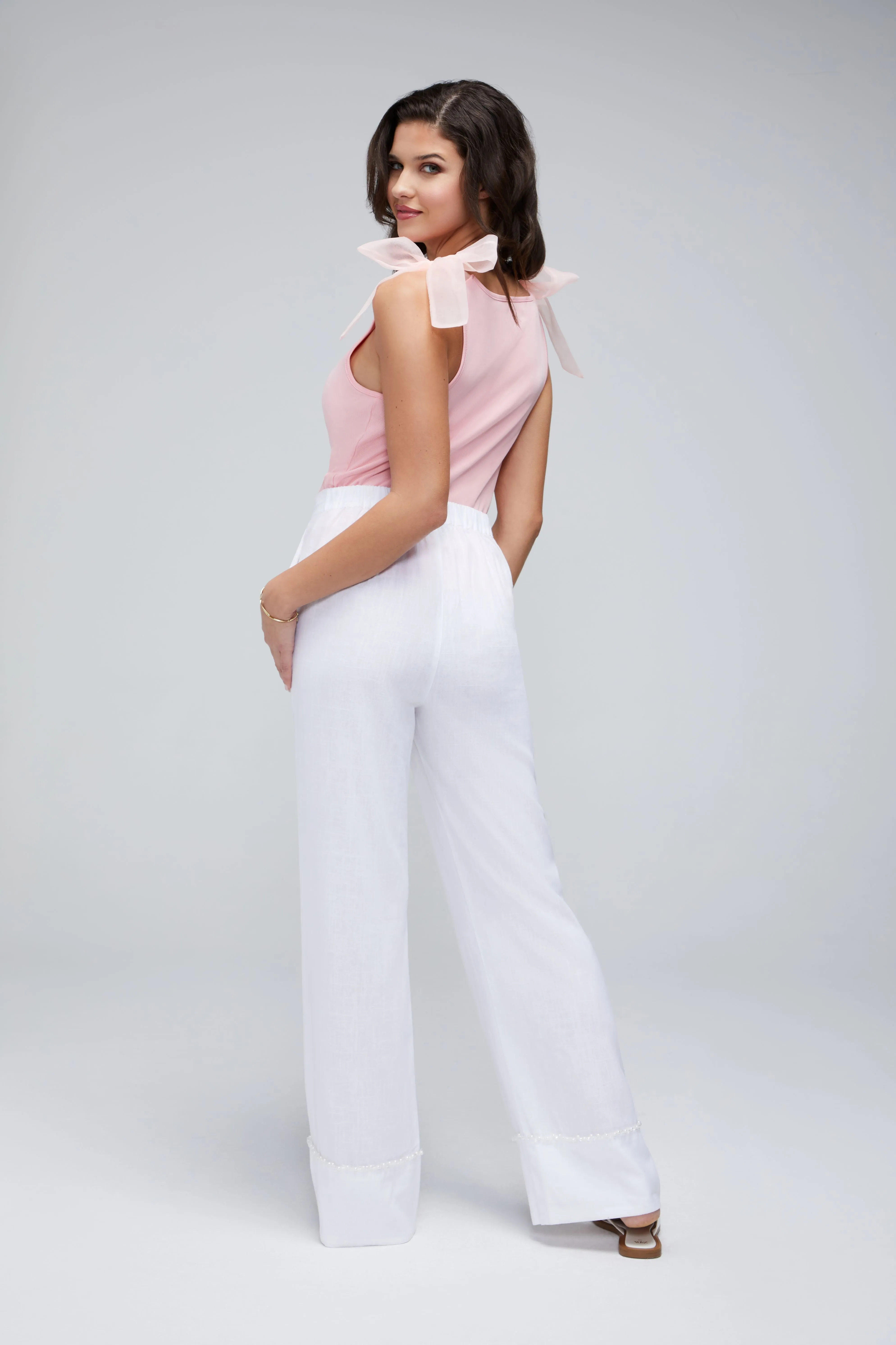 Odessa Trouser | Bright White