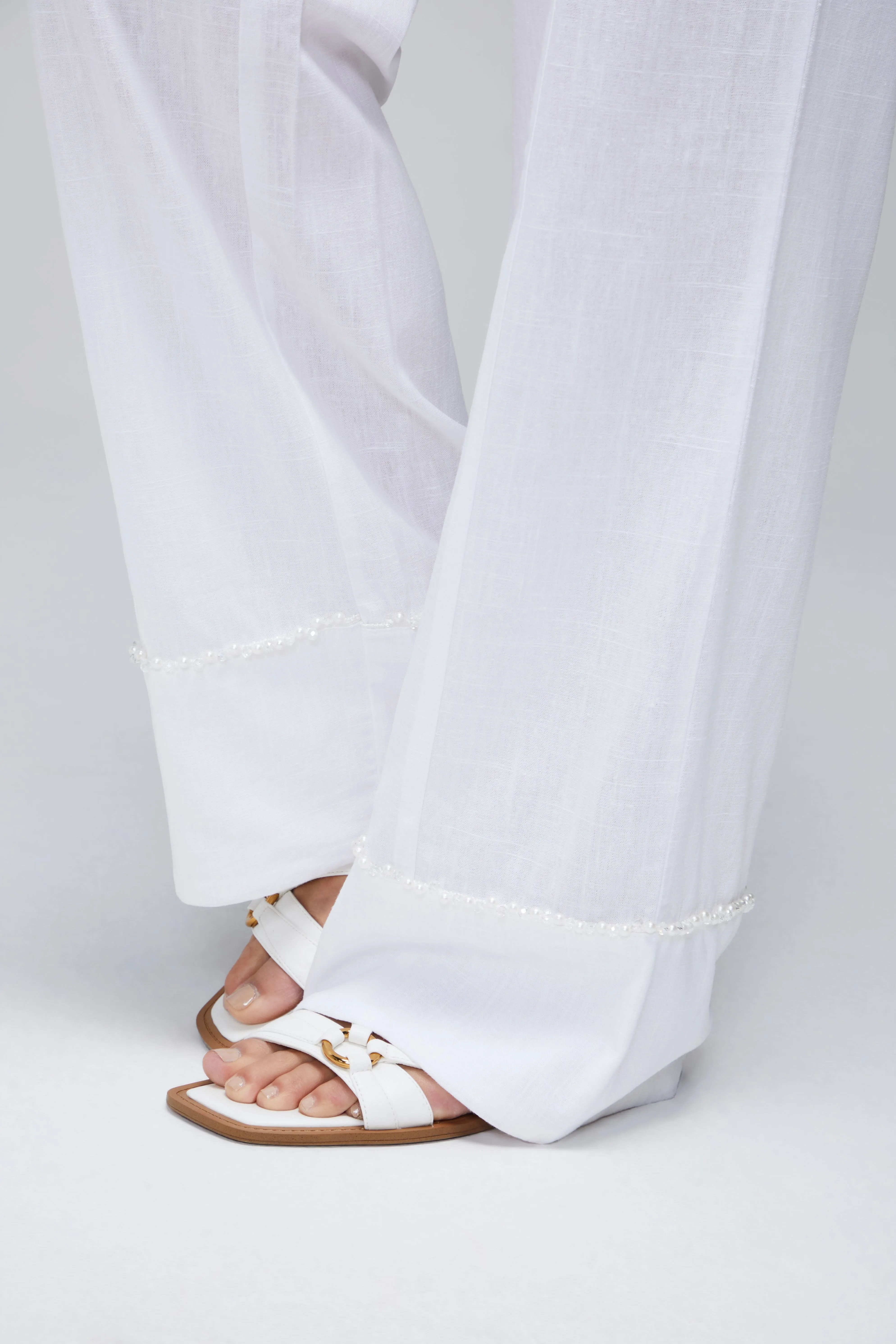 Odessa Trouser | Bright White