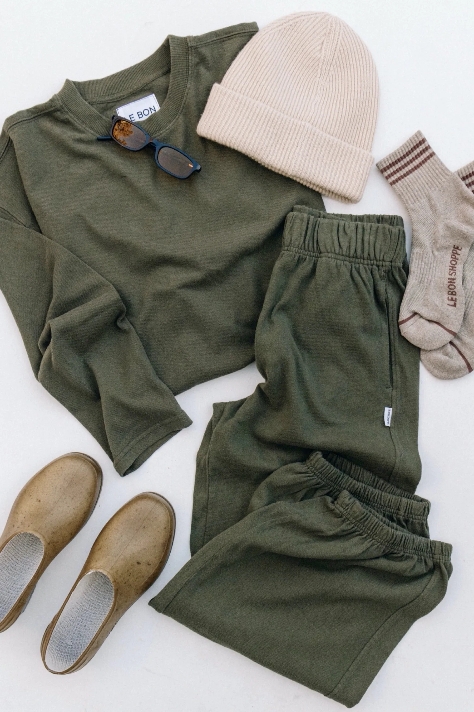 Olive Green Balloon Pant