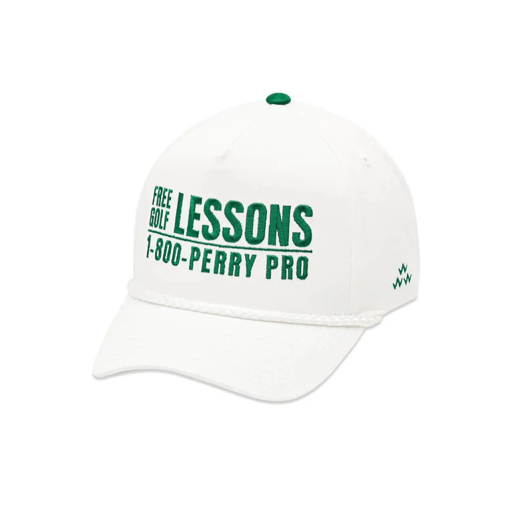 PERRY PRO Snapback Curvies White