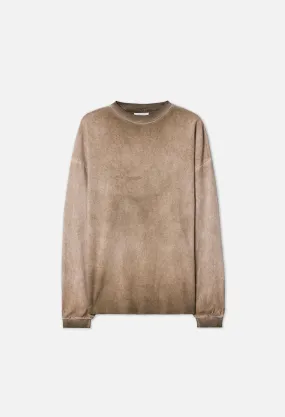 Phoenix LS Tee / Oil Wash Chocolate