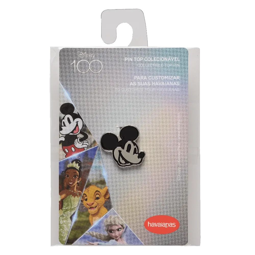 Pin Top Havaianas D100 - Mickey Smile