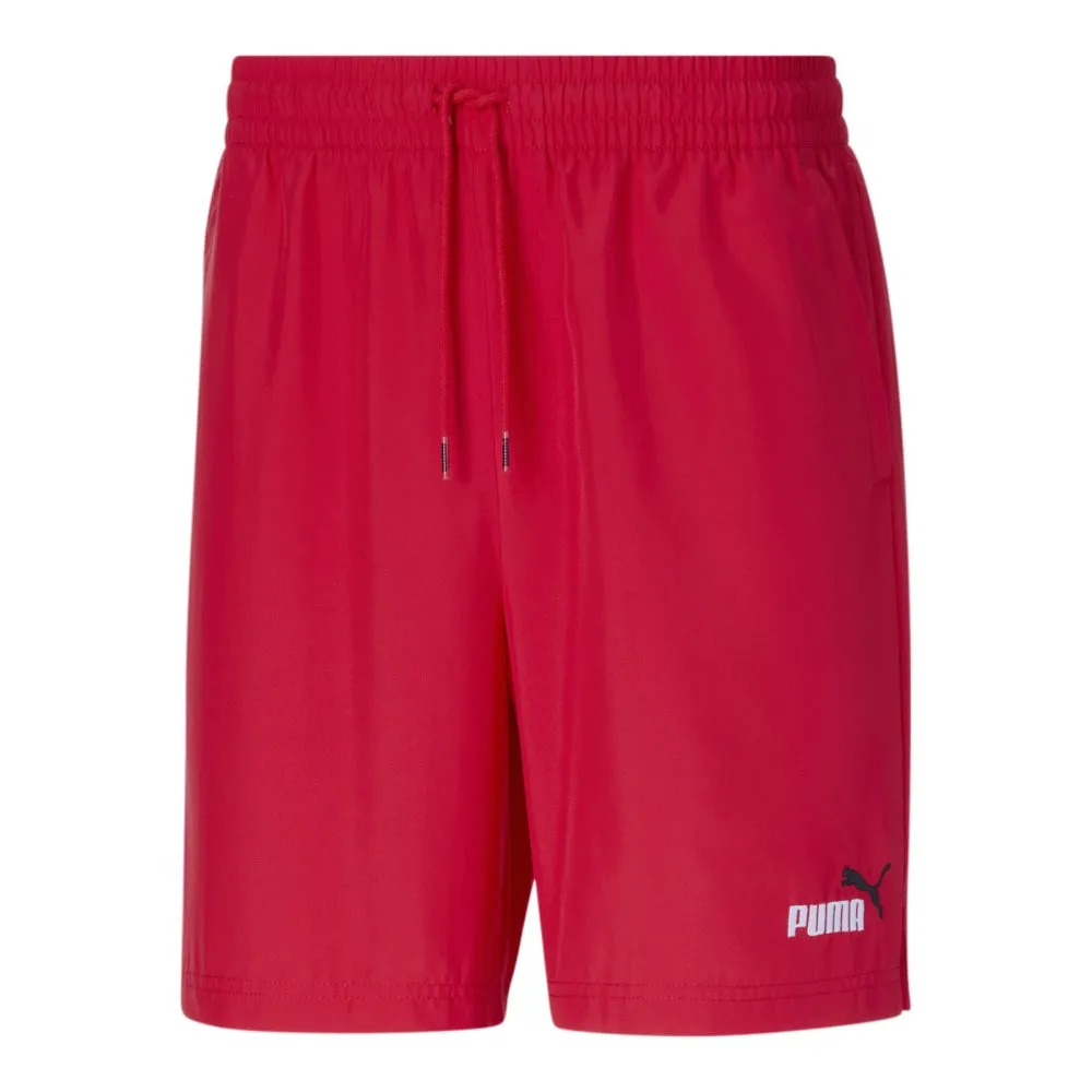 Puma Men's Essentials Embroidery Woven Shorts