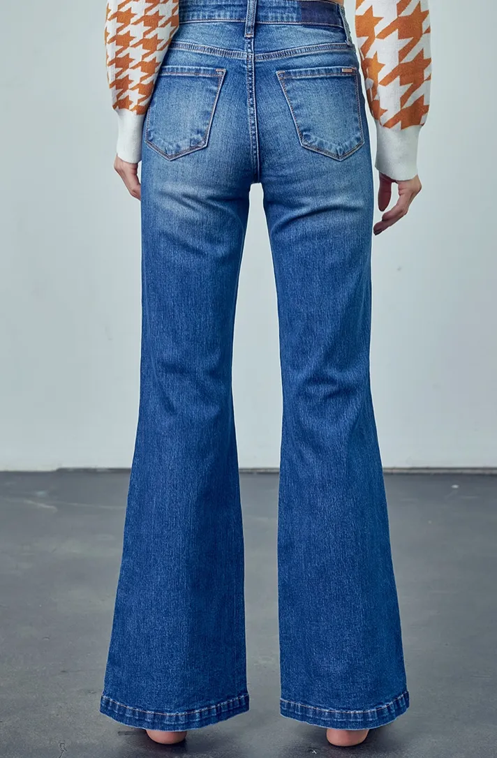 Rosie Slit Leg Denim