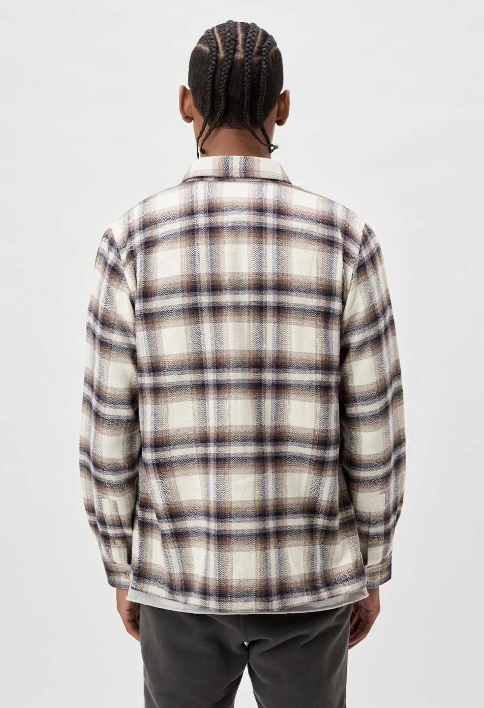 Sly Cotton Straight Hem / Natural X Navy