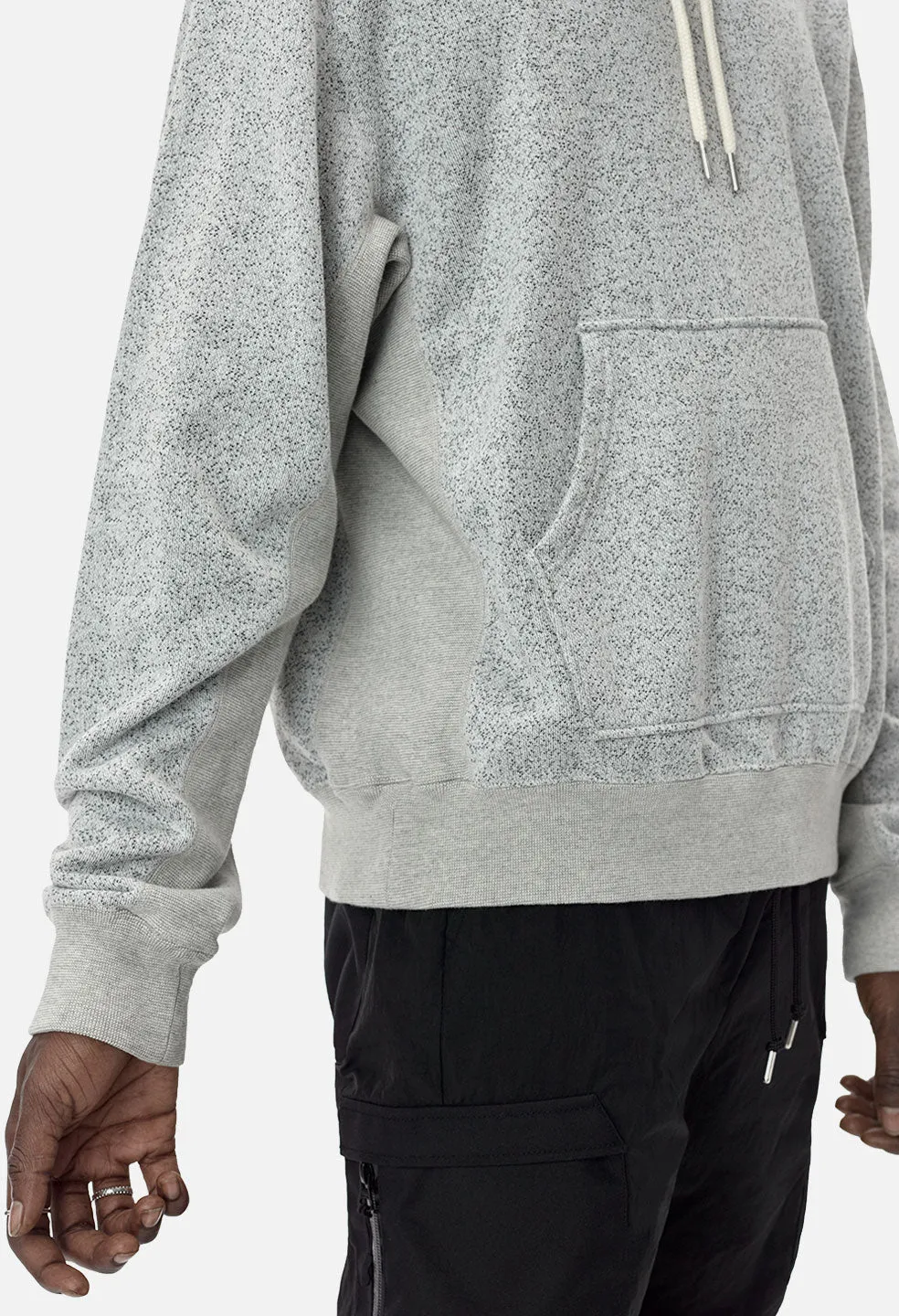 Spec Fleece Beach Hoodie / Grey