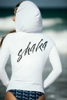 Spray Painted Shaka Performance Hoodie