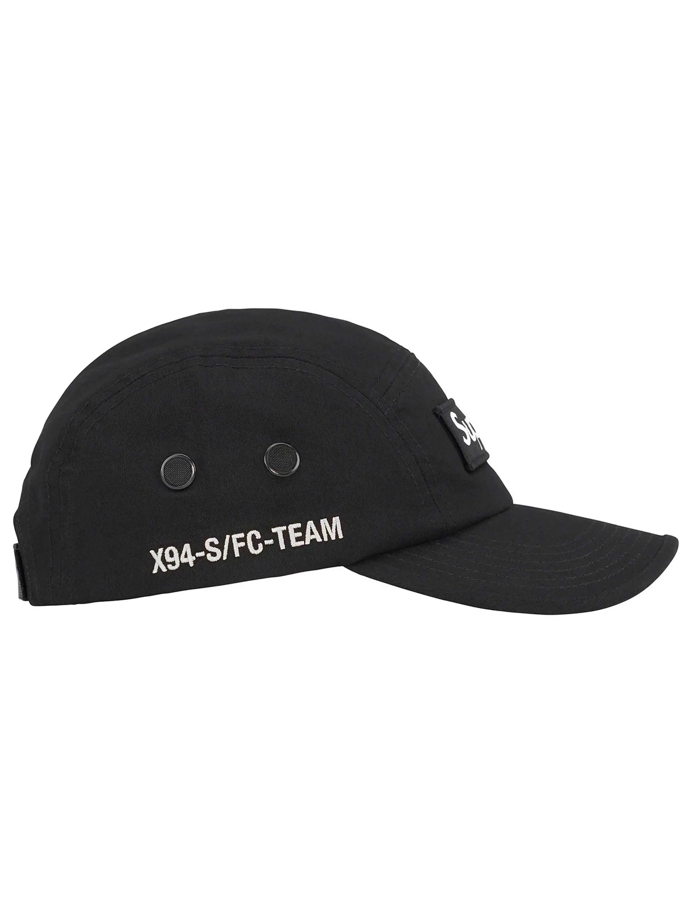 Supreme Military Camp Cap Black (SS22)